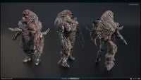 Alternate human attacker form models.