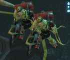 Hellbringer attacker forms in Halo Wars.