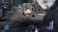 A Red Spartan using a Brute Shot.