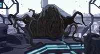 A large unidentified Flood form seen in Origins I from Halo Legends.