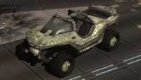A turretless Warthog in Halo: Reach.