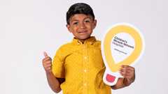 CMN child with balloon