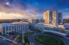 Aerial photo of the UC Davis Medical Center
