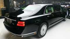 Aurus brought its sedan and limo to Geneva for their global auto show debut. Aurus brought its sedan and limo to Geneva for their global auto show debut.