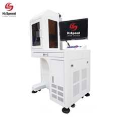 30W Hispeed Laser Marking Machine with Safety Cover
