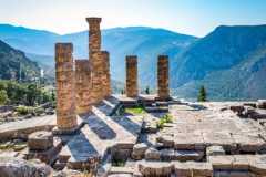Tempel van Apollo in Delphi