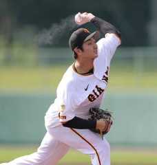 巨人先発の横川凱