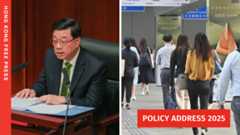 Policy Address 2025: Gov’t staff to face warnings, pay cuts, dismissal for misconduct under new system