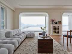 橙设传媒_瑞致设计 | 倚江而居，描绘法式生活艺术