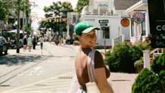 Ana Warner on a street in Provincetown