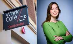 Santander Work Café has free meeting rooms - HELEN KIRRANE visits and asks: Can coffee