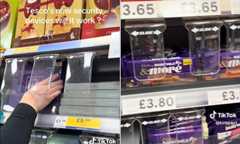 Tesco installs new anti-shoplifter measures to stop thieves sweeping supermarket shelves -