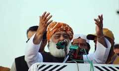 Million march decision irreversible, says JUI-F chief