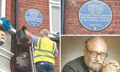 Dr Abdus Salam’s London house declared heritage site