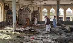 At least 55 killed, scores injured in suicide attack at mosque in Afghanistan's Kunduz
