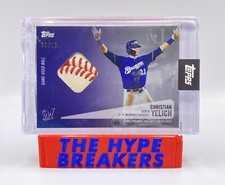 CHRISTIAN YELICH 2020 Topps BASEBALL RELIC /10 SSP From Cycle Game! RARE Brewers