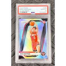 2024 Panini Prizm Reed Sheppard Silver Prizm #268 Rookie (RC) PSA 10 Gem Pop 45
