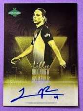 Lilly Reale 2025 Parkside NWSL RETRO SIGNATURE SERIES GOLD AUTO Rookie 1/1