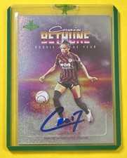 Croix Bethune 2024 Parkside NWSL RETRO SIGNATURE HYPER NOVA AUTO Rookie /8