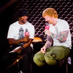 Charlamagne Tha God with Ed Sheeran