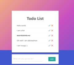 Todo List