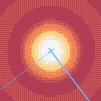 Gradient and dithering patterns