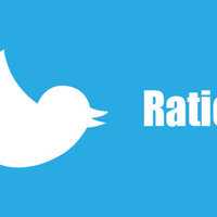 Ratioed Twitter logo what does ratio mean slang.