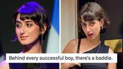 A photo and tweet about Rama Duwaji, Zohran Mamdani's wife.