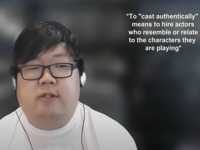 An image of ProZD and his quote in relation to the 2023 race-based casting controversy.
