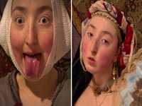 Two images of Alana.28__ / Medieval Girl / Alana O'Brien / Renaissance Girl.