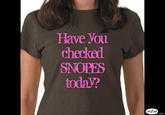 Have You checked SNOPES today? piZap