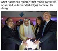 The Orb what happened recently that made Twitter so obsessed with rounded edges and circular design