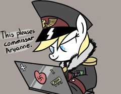 aryanne reaction image This pleases Commissar Aryanne