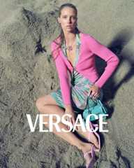 Abby Champion - Versace La Vacanza 2025 Campaign