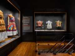 A room inhabiting Frida’s clothing, and for the first time, rare pieces of jewelry.