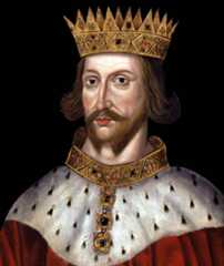 A portrait of King Henry II of England