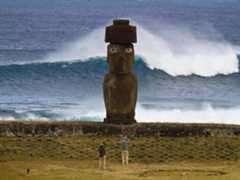 Ahu Tahai on Easter Island