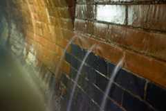 Tunnel containing River Walbrook in London