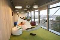 Put a hammock inside: Google Office in St Petersburg