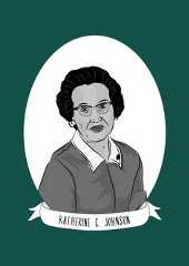 an image of a woman with a ribbon around her neck and name on the front