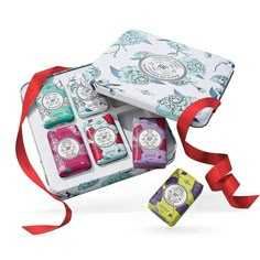 You can’t go wrong with delightfully scented made-in-France soaps, especially when they include nourishing ingredients like shea butter and argan oil—and this lovely tin happens to be Oprah-approved. Best of all? It's packaged so pretty, you won't even need to wrap it. Deluxe Luxury Soap Kit, Luxury Blue Soap Gift, Loccitane Gift Set, High-end Fragrance Gift Set, High-end Skincare Gift Set, Hand Soap Gift, Hand Cream Gift Set, Cherry Almond, Shea Butter Hand Cream