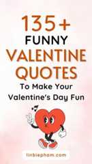 a valentine's day card with an image of a heart and the words, 25 funny
