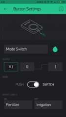The button in the app