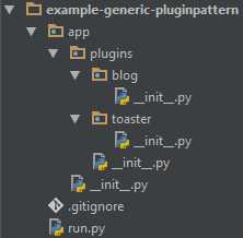 plugin project file tree