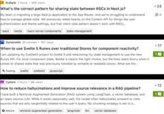 New post summary mockup