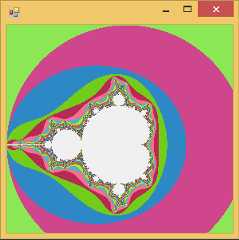 Mandelbrot fractal picture