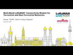 LWL: Munich - Multi-Band LoRaWAN® Connectivity Module for Terrestrial and Non-Terrestrial Networks
