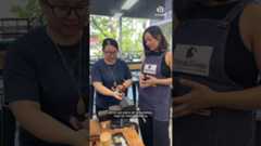 Making handmade silver necklaces at Metals & Gems Studio