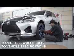 In this video, we feature a Lexus that has studded hubs to showcase the flexibility of the BBS Unlimited wheel system. The machined recesses of the back pad allows for fitment on nearly all 5-stud bolt pattern. Through the use of the hub adapter system, t