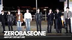 제로베이스원, 2025 마마 어워즈 출국 | ZEROBASEONE Airport Departure